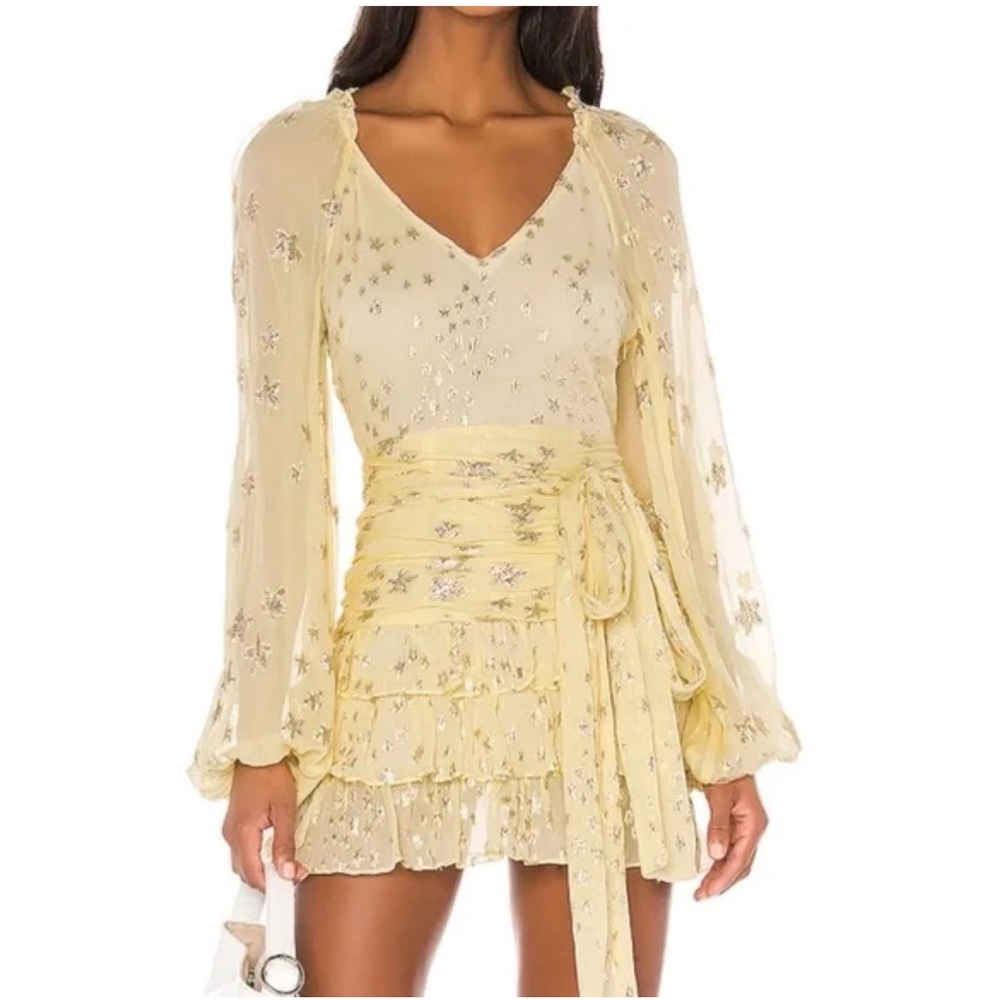 LoveShackFancy NWT Sunflower Rina Dress
